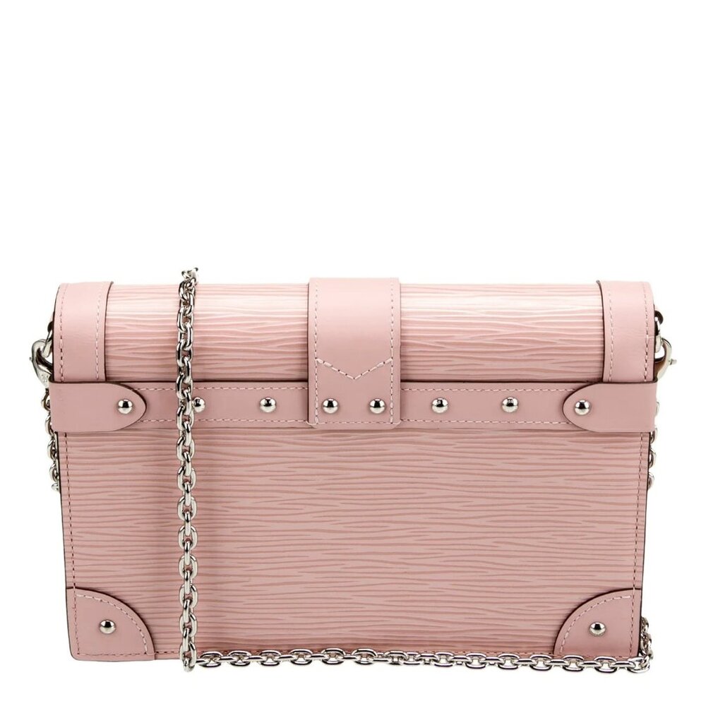 Louis Vuitton Pink Epi Leather Trunk Chain Wallet - Picture 4 of 17